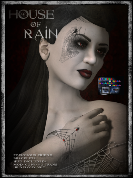 House of Rain Poisonous Friend Bracelet Poster (hud enabled)